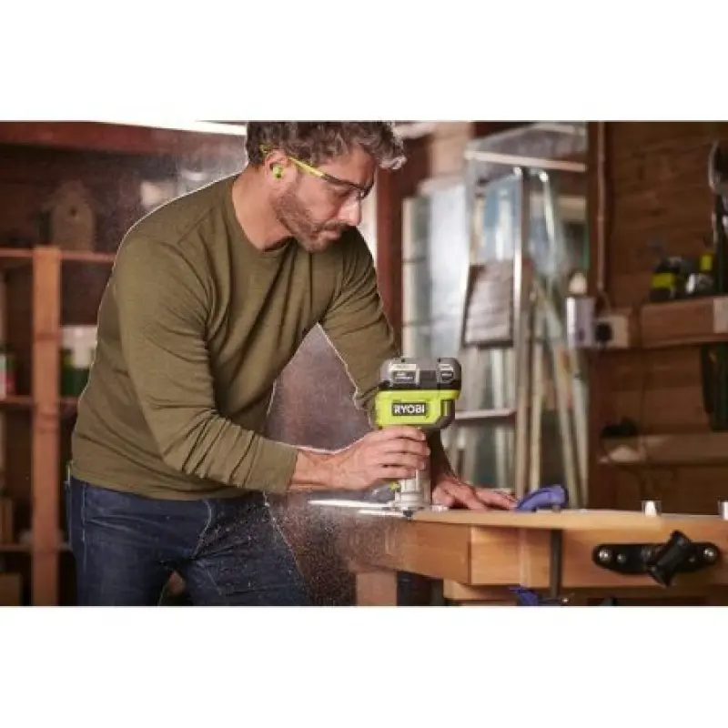 Fresadora Ryobi RTR18-0 18V ONE+/ Sin Batería ni Cargador Fresadora Ryobi RTR18-0 18V ONE+/ Sin Batería ni Cargador