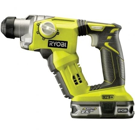Martillo Percutor Sin Cable Ryobi ONE+ R18SDS-125S/ 1 Batería 18V 2.5 Ah/ Cargador 2.0 A/ Bolsa de Transporte Martillo Percutor Sin Cable Ryobi ONE+ R18SDS-125S/ 1 Batería 18V 2.5 Ah/ Cargador 2.0 A/ Bolsa de Transporte