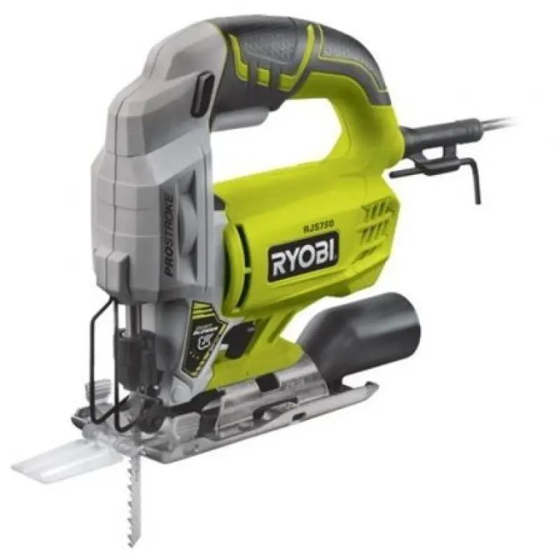 Sierra de Calar Ryobi RJS750-G/ 500W/ 1 Boquilla Aspiración Sierra de Calar Ryobi RJS750-G/ 500W/ 1 Boquilla Aspiración