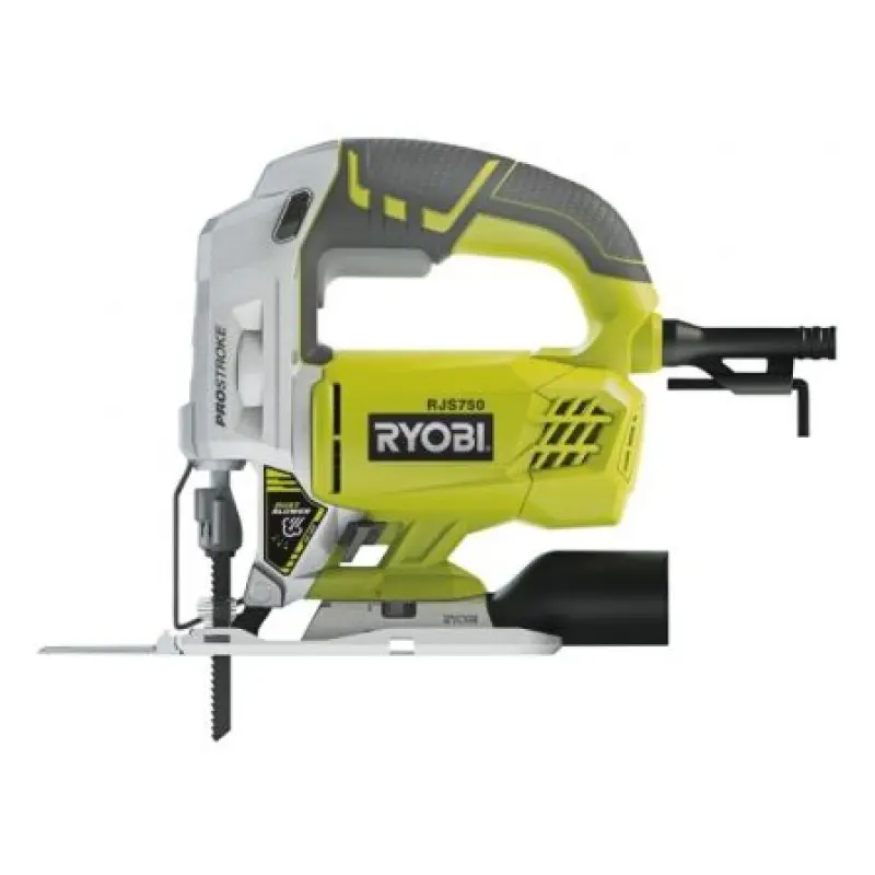 Sierra de Calar Ryobi RJS750-G/ 500W/ 1 Boquilla Aspiración Sierra de Calar Ryobi RJS750-G/ 500W/ 1 Boquilla Aspiración
