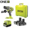 Taladro-Atornillador Sin Cable Ryobi ONE+ R18PD7-220B/ 2 baterías 18V 2,0 Ah/ Cargador 2,0 A/ Bolsa de Transporte Taladro-Atornillador Sin Cable Ryobi ONE+ R18PD7-220B/ 2 baterías 18V 2,0 Ah/ Cargador 2,0 A/ Bolsa de Transporte