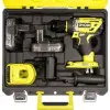 Taladro-Atornillador Sin Cable Ryobi ONE+ R18PD7-220B/ 2 baterías 18V 2,0 Ah/ Cargador 2,0 A/ Bolsa de Transporte Taladro-Atornillador Sin Cable Ryobi ONE+ R18PD7-220B/ 2 baterías 18V 2,0 Ah/ Cargador 2,0 A/ Bolsa de Transporte