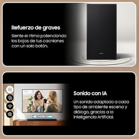 Barra de Sonido con Bluetooth Samsung B650D Serie-B 3.1 2024/ 3.1 Barra de Sonido con Bluetooth Samsung B650D Serie-B 3.1 2024/ 3.1