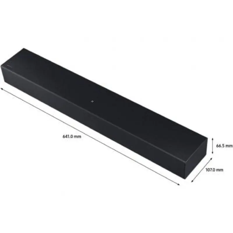 Barra de Sonido con Bluetooth Samsung HW-C400 Essential B-Series 2023/ 40W/ 2.0 Barra de Sonido con Bluetooth Samsung HW-C400 Essential B-Series 2023/ 40W/ 2.0