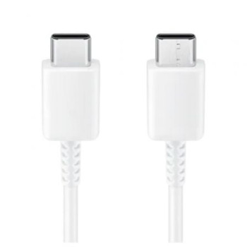 Cable USB 2.0 Tipo-C Samsung EP-DA705BWEGWW/ USB Tipo-C Macho - USB Tipo-C Macho/ 1m/ Blanco Cable USB 2.0 Tipo-C Samsung EP-DA705BWEGWW/ USB Tipo-C Macho - USB Tipo-C Macho/ 1m/ Blanco