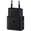 Cargador de Pared Samsung EP-T2510NBEGEU/ 1xUSB Tipo-C/ 25W Cargador de Pared Samsung EP-T2510NBEGEU/ 1xUSB Tipo-C/ 25W