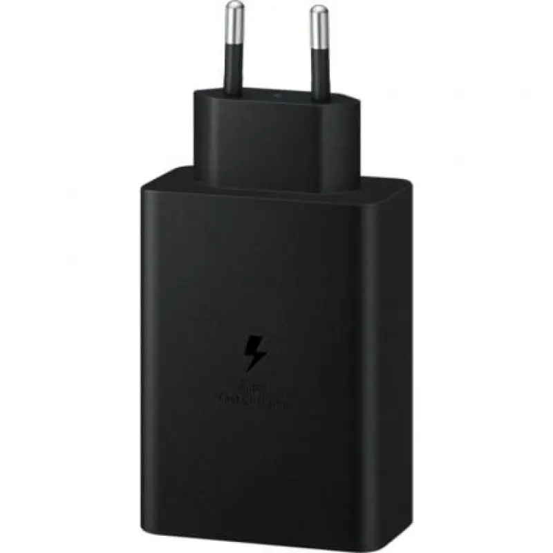 Cargador de Pared Samsung EP-T6530NBE/ 2xUSB Tipo-C/ 1xUSB/ 65W Cargador de Pared Samsung EP-T6530NBE/ 2xUSB Tipo-C/ 1xUSB/ 65W
