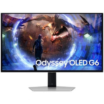 Monitor Gaming Samsung G6 Odyssey OLED S27DG600SU 27'/ QHD/ 0.03ms/ 360Hz/ Regulable en Altura/ Plata Monitor Gaming Samsung G6 Odyssey OLED S27DG600SU 27'/ QHD/ 0.03ms/ 360Hz/ Regulable en Altura/ Plata