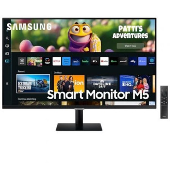 Smart Monitor Samsung M5 S27DM500EU 27'/ Full HD/ Smart TV/ Multimedia/ Negro Smart Monitor Samsung M5 S27DM500EU 27'/ Full HD/ Smart TV/ Multimedia/ Negro