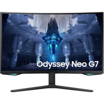 Monitor Gaming Curvo Samsung Odyssey Neo G7 S32BG750NP 32'/ 4K/ 1ms/ 165Hz/ VA/ Regulable en altura/ Negro Monitor Gaming Curvo Samsung Odyssey Neo G7 S32BG750NP 32'/ 4K/ 1ms/ 165Hz/ VA/ Regulable en altura/ Negro