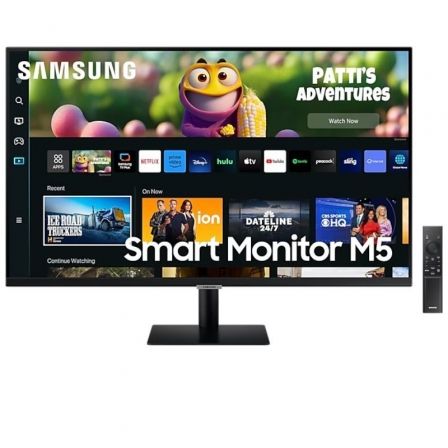 Smart Monitor Samsung M5 S32DM500EU 32'/ Full HD/ Smart TV/ Multimedia/ Negro Smart Monitor Samsung M5 S32DM500EU 32'/ Full HD/ Smart TV/ Multimedia/ Negro