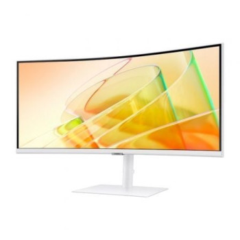 Monitor Profesional Ultraparonámico Curvo Samsung ViewFinity S6 S34C650TAU 34'/ UWQHD/ Multimedia/ Regulable en altura/ Blanco Monitor Profesional Ultraparonámico Curvo Samsung ViewFinity S6 S34C650TAU 34'/ UWQHD/ Multimedia/ Regulable en altura/ Blanco