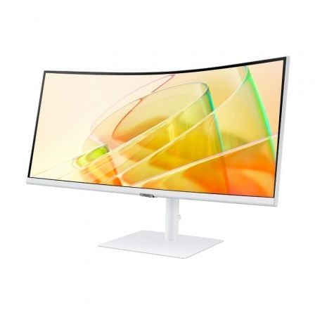 Monitor Profesional Ultraparonámico Curvo Samsung ViewFinity S6 S34C650TAU 34'/ UWQHD/ Multimedia/ Regulable en altura/ Blanco Monitor Profesional Ultraparonámico Curvo Samsung ViewFinity S6 S34C650TAU 34'/ UWQHD/ Multimedia/ Regulable en altura/ Blanco