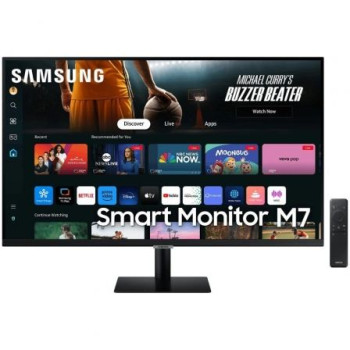 Smart Monitor Samsung M7 S43DM702UU 43'/ 4K/ Smart TV/ Multimedia/ Negro Smart Monitor Samsung M7 S43DM702UU 43'/ 4K/ Smart TV/ Multimedia/ Negro