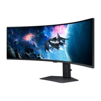Monitor Gaming Ultrapanorámico Curvo Samsung Odyssey G9 S49CG954EU 49'/ Dual QHD/ 1ms/ 240Hz/ VA/ Regulable en altura/ Negro Monitor Gaming Ultrapanorámico Curvo Samsung Odyssey G9 S49CG954EU 49'/ Dual QHD/ 1ms/ 240Hz/ VA/ Regulable en altura/ Negro