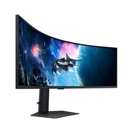 Monitor Gaming Ultrapanorámico Curvo Samsung Odyssey G9 S49CG954EU 49'/ Dual QHD/ 1ms/ 240Hz/ VA/ Regulable en altura/ Negro Monitor Gaming Ultrapanorámico Curvo Samsung Odyssey G9 S49CG954EU 49'/ Dual QHD/ 1ms/ 240Hz/ VA/ Regulable en altura/ Negro