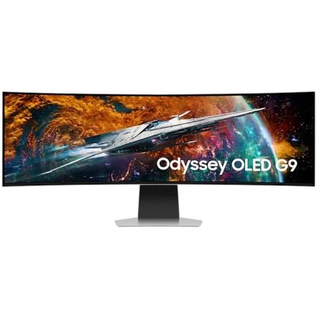 Smart Monitor Gaming Ultrapanorámico Curvo Samsung Odyssey OLEDG9 S49CG954SU 49'/ Dual QHD/ 0.03ms/ 240Hz/ OLED/ Regulable en altura/ Multimedia/Plata Smart Monitor Gaming Ultrapanorámico Curvo Samsung Odyssey OLEDG9 S49CG954SU 49'/ Dual QHD/ 0.03ms/ 240Hz/ OLED/ Regulable en altura/ Multimedia/Plata