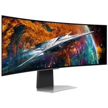 Smart Monitor Gaming Ultrapanorámico Curvo Samsung Odyssey OLEDG9 S49CG954SU 49'/ Dual QHD/ 0.03ms/ 240Hz/ OLED/ Regulable en altura/ Multimedia/Plata Smart Monitor Gaming Ultrapanorámico Curvo Samsung Odyssey OLEDG9 S49CG954SU 49'/ Dual QHD/ 0.03ms/ 240Hz/ OLED/ Regulable en altura/ Multimedia/Plata