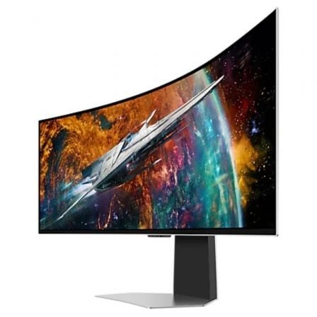 Smart Monitor Gaming Ultrapanorámico Curvo Samsung Odyssey OLEDG9 S49CG954SU 49'/ Dual QHD/ 0.03ms/ 240Hz/ OLED/ Regulable en altura/ Multimedia/Plata Smart Monitor Gaming Ultrapanorámico Curvo Samsung Odyssey OLEDG9 S49CG954SU 49'/ Dual QHD/ 0.03ms/ 240Hz/ OLED/ Regulable en altura/ Multimedia/Plata