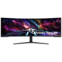 Monitor Gaming Ultrapanorámico Curvo Samsung Odyssey Neo G9 S57CG952NU 57'/ Dual UHD/ 1ms/ 240Hz/ VA/ Regulable en altura/ Blanco