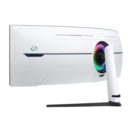 Monitor Gaming Ultrapanorámico Curvo Samsung Odyssey Neo G9 S57CG952NU 57'/ Dual UHD/ 1ms/ 240Hz/ VA/ Regulable en altura/ Blanco Monitor Gaming Ultrapanorámico Curvo Samsung Odyssey Neo G9 S57CG952NU 57'/ Dual UHD/ 1ms/ 240Hz/ VA/ Regulable en altura/ Blanco