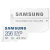 Tarjeta de Memoria Samsung EVO Plus 2023 256GB microSD XC con Adaptador/ Clase 10/ 160MBs Tarjeta de Memoria Samsung EVO Plus 2023 256GB microSD XC con Adaptador/ Clase 10/ 160MBs