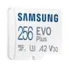 Tarjeta de Memoria Samsung EVO Plus 2023 256GB microSD XC con Adaptador/ Clase 10/ 160MBs Tarjeta de Memoria Samsung EVO Plus 2023 256GB microSD XC con Adaptador/ Clase 10/ 160MBs