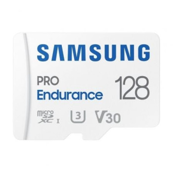 Tarjeta de Memoria Samsung Pro Endurance 128GB microSD XC con Adaptador/ Clase 10/ 100MBs Tarjeta de Memoria Samsung Pro Endurance 128GB microSD XC con Adaptador/ Clase 10/ 100MBs