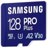 Tarjeta de Memoria Samsung PRO Plus 2023 128GB microSD XC/ Clase 10/ 180MBs Tarjeta de Memoria Samsung PRO Plus 2023 128GB microSD XC/ Clase 10/ 180MBs