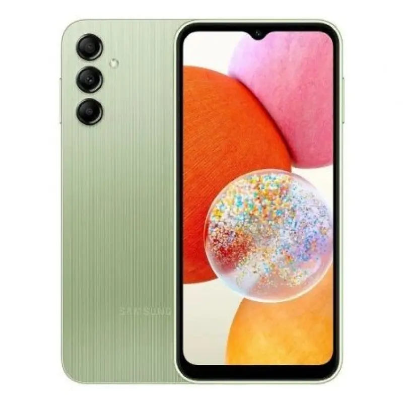 Smartphone Samsung Galaxy A14 LTE 4GB/ 128GB/ 6.6'/ Verde Claro Smartphone Samsung Galaxy A14 LTE 4GB/ 128GB/ 6.6'/ Verde Claro