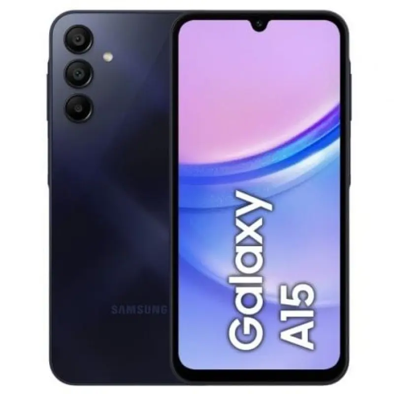 Smartphone Samsung Galaxy A15 LTE 4GB/ 128GB/ 6.5'/ Negro Azul Smartphone Samsung Galaxy A15 LTE 4GB/ 128GB/ 6.5'/ Negro Azul