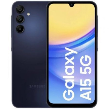 Smartphone Samsung Galaxy A15 4GB/ 128GB/ 6.5'/ 5G/ Negro Azul Smartphone Samsung Galaxy A15 4GB/ 128GB/ 6.5'/ 5G/ Negro Azul