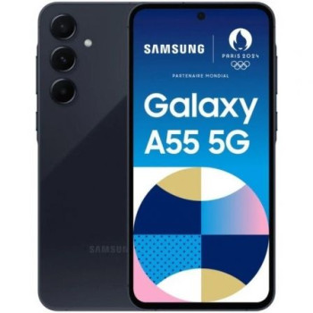 Smartphone Samsung Galaxy A55 Enterprise Edition 8GB/ 128GB/ 6.6'/ 5G/ Negro Eclipse Smartphone Samsung Galaxy A55 Enterprise Edition 8GB/ 128GB/ 6.6'/ 5G/ Negro Eclipse