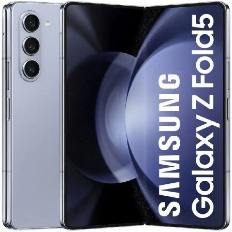 Smartphone Samsung Galaxy Z Fold5 12GB/ 256GB/ 7.6'/ 5G/ Azul Helado Smartphone Samsung Galaxy Z Fold5 12GB/ 256GB/ 7.6'/ 5G/ Azul Helado
