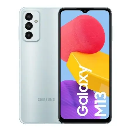 Smartphone Samsung Galaxy M13 4GB/ 64GB/ 6.6'/ Azul Claro Smartphone Samsung Galaxy M13 4GB/ 64GB/ 6.6'/ Azul Claro