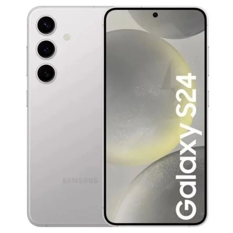 Smartphone Samsung Galaxy S24 8GB/ 256GB/ 6.2'/ 5G/ Gris Marble Smartphone Samsung Galaxy S24 8GB/ 256GB/ 6.2'/ 5G/ Gris Marble