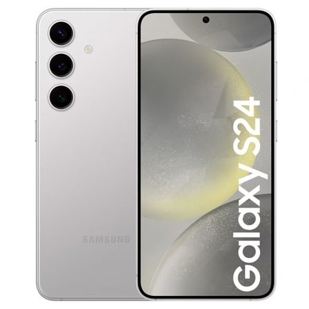 Smartphone Samsung Galaxy S24 8GB/ 256GB/ 6.2'/ 5G/ Gris Marble Smartphone Samsung Galaxy S24 8GB/ 256GB/ 6.2'/ 5G/ Gris Marble
