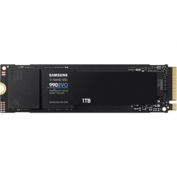 Disco SSD Samsung 990 EVO 1TB/ M.2 2280 PCIe 5.0/ Compatible con PS5 y PC/ Full Capacity Disco SSD Samsung 990 EVO 1TB/ M.2 2280 PCIe 5.0/ Compatible con PS5 y PC/ Full Capacity