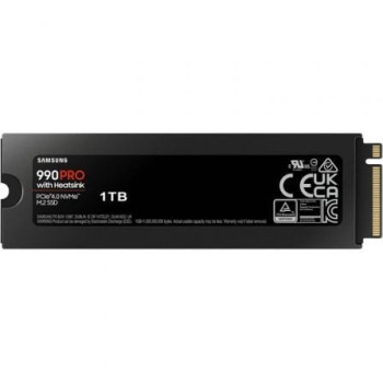 Disco SSD Samsung 990 PRO 1TB/ M.2 2280 PCIe 4.0/ con Disipador de Calor/ Compatible con PS5 y PC/ Full Capacity Disco SSD Samsung 990 PRO 1TB/ M.2 2280 PCIe 4.0/ con Disipador de Calor/ Compatible con PS5 y PC/ Full Capacity
