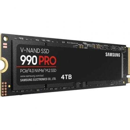 Disco SSD Samsung 990 PRO 4TB/ M.2 2280 PCIe 4.0/ Compatible con PS5 y PC/ Full Capacity Disco SSD Samsung 990 PRO 4TB/ M.2 2280 PCIe 4.0/ Compatible con PS5 y PC/ Full Capacity