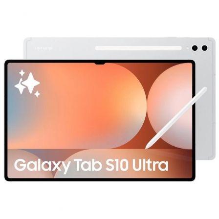 Tablet Samsung Galaxy Tab S10 Ultra 14.6'/ 12GB/ 256GB/ Octacore/ Plata Tablet Samsung Galaxy Tab S10 Ultra 14.6'/ 12GB/ 256GB/ Octacore/ Plata
