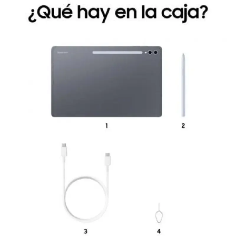 Tablet Samsung Galaxy Tab S10 Ultra 14.6'/ 12GB/ 512GB/ Octacore/ Gris Tablet Samsung Galaxy Tab S10 Ultra 14.6'/ 12GB/ 512GB/ Octacore/ Gris