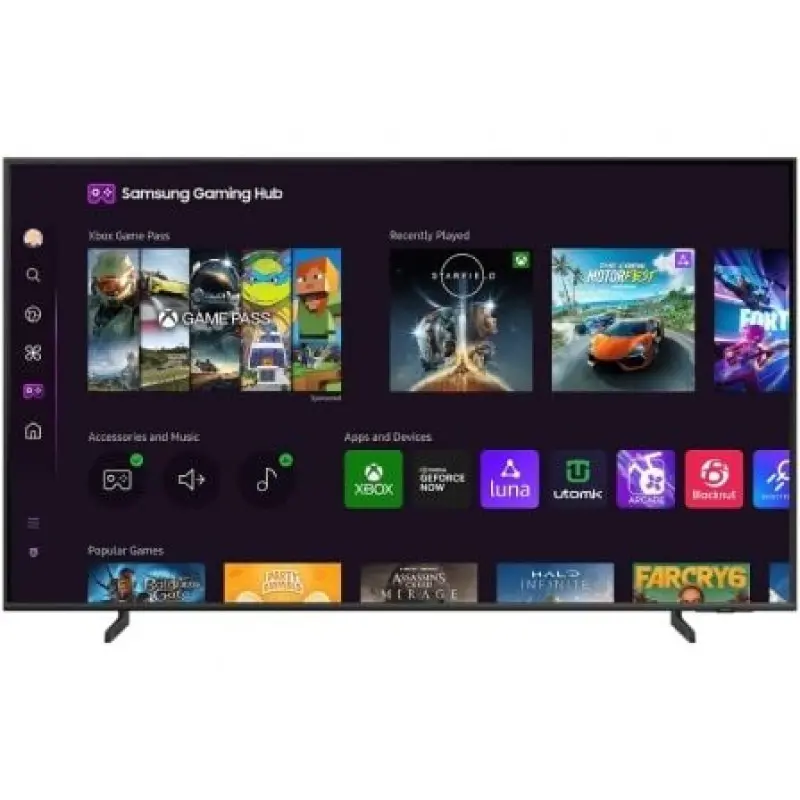 Televisor Samsung QLED Q64D TQ75Q64DAU 75'/ Ultra HD 4K/ Smart TV/ WiFi Televisor Samsung QLED Q64D TQ75Q64DAU 75'/ Ultra HD 4K/ Smart TV/ WiFi