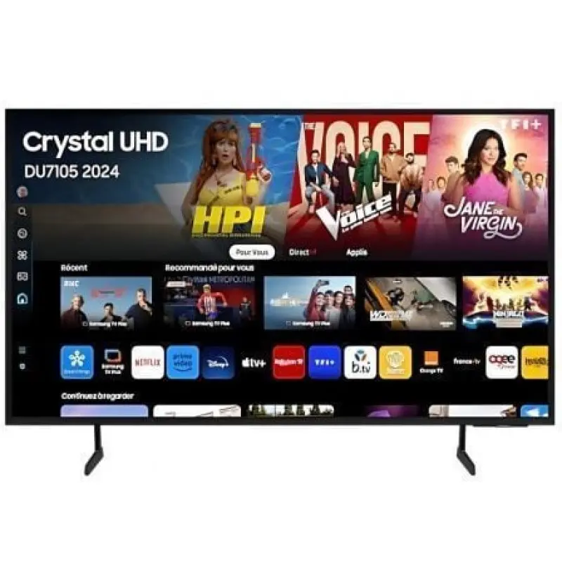 Televisor Samsung Crystal UHD TU55DU7105 55'/ Ultra HD 4K/ Smart TV/ WiFi Televisor Samsung Crystal UHD TU55DU7105 55'/ Ultra HD 4K/ Smart TV/ WiFi