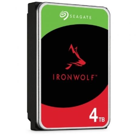 Disco Duro Seagate IronWolf NAS ST4000VN006 4TB/ 3.5'/ SATA III/ 256MB Disco Duro Seagate IronWolf NAS ST4000VN006 4TB/ 3.5'/ SATA III/ 256MB