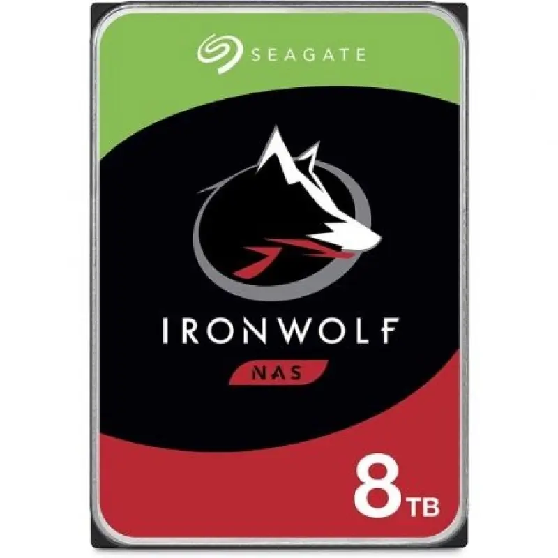 Disco Duro Seagate IronWolf NAS ST8000VN004 8TB/ 3.5'/ SATA III/ 256MB Disco Duro Seagate IronWolf NAS ST8000VN004 8TB/ 3.5'/ SATA III/ 256MB