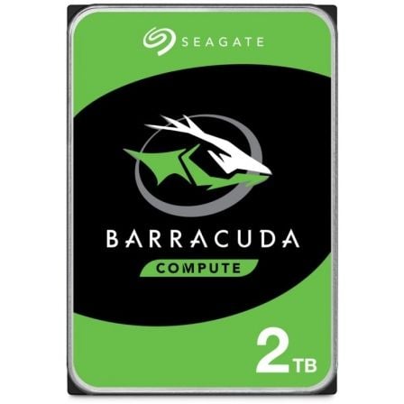Disco Duro Seagate BarraCuda 2TB/ 3.5'/ SATA III/ 256MB Disco Duro Seagate BarraCuda 2TB/ 3.5'/ SATA III/ 256MB