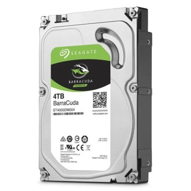 Disco Duro Seagate BarraCuda 4TB/ 3.5'/ SATA III/ 256MB Disco Duro Seagate BarraCuda 4TB/ 3.5'/ SATA III/ 256MB