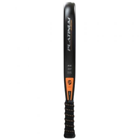Pala de Pádel Siux Platinum Revolution 24K/ Negra y Naranja Pala de Pádel Siux Platinum Revolution 24K/ Negra y Naranja