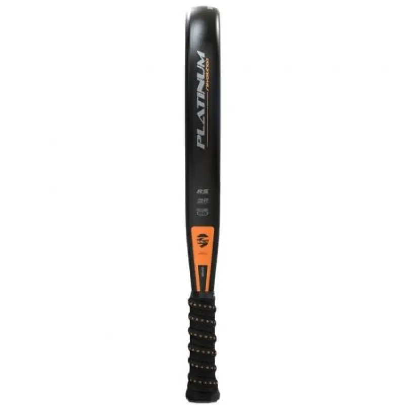 Pala de Pádel Siux Platinum Revolution 24K/ Negra y Naranja Pala de Pádel Siux Platinum Revolution 24K/ Negra y Naranja